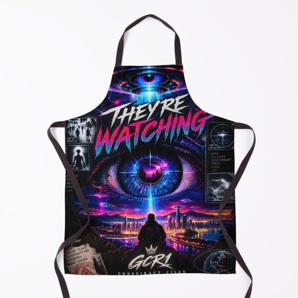Item preview, GCR1 They’re Watching – Conspiracy Files UFO Surveillance Design designed and sold by GCR1.