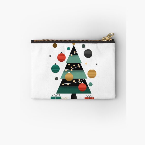 Item preview, Minimalist Geometric Christmas Tree and Presents designed and sold by colorful-white.