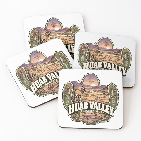 Item preview, Huab Valley Namibia Fairy Circles Travel Wildlife Desert Landscape designed and sold by Star3NowForMe.