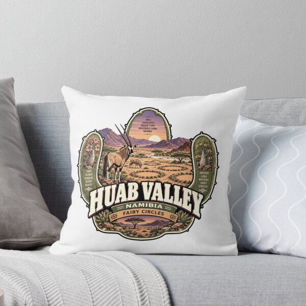 Item preview, Huab Valley Namibia Fairy Circles Travel Wildlife Desert Landscape designed and sold by Star3NowForMe.