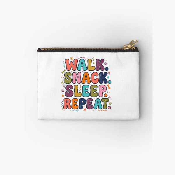 Item preview, Walk Snack Sleep Repeat Dog Lover Pet Owner Canine designed and sold by JonesFlora2025.