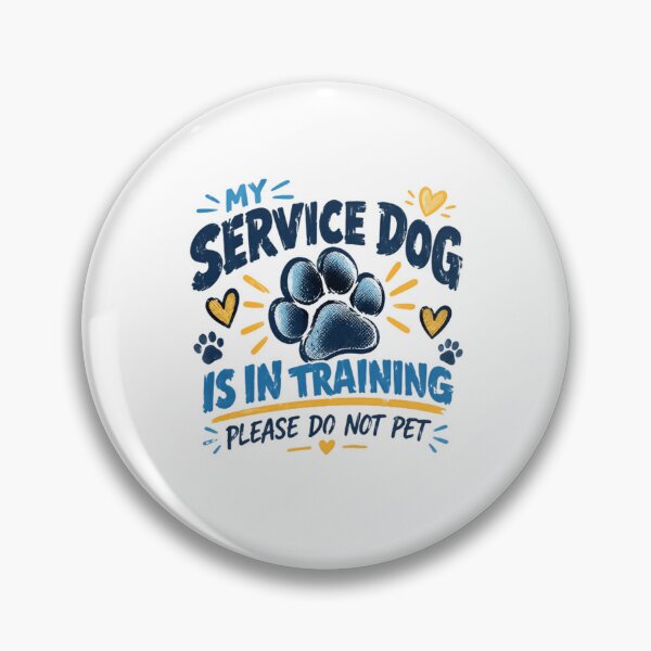 Item preview, My Service Dog Is In Training Please Do Not Pet Assistance Dog Handler designed and sold by RetroMini2026.