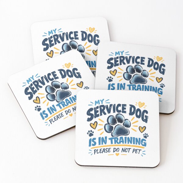 Item preview, My Service Dog Is In Training Please Do Not Pet Assistance Dog Handler designed and sold by RetroMini2026.