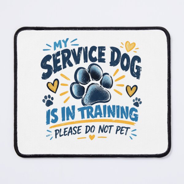 Item preview, My Service Dog Is In Training Please Do Not Pet Assistance Dog Handler designed and sold by RetroMini2026.