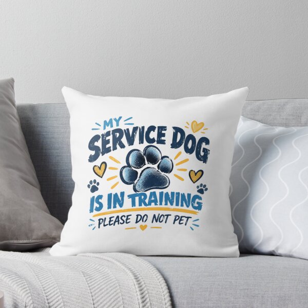 Item preview, My Service Dog Is In Training Please Do Not Pet Assistance Dog Handler designed and sold by RetroMini2026.