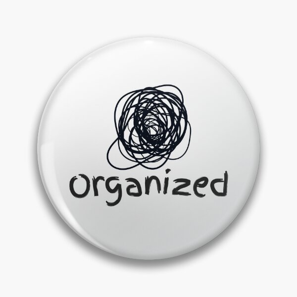 Item preview, Funny Organized Mess Sarcastic Chaos Scribble Graphic designed and sold by Fine-Arts-Lab.