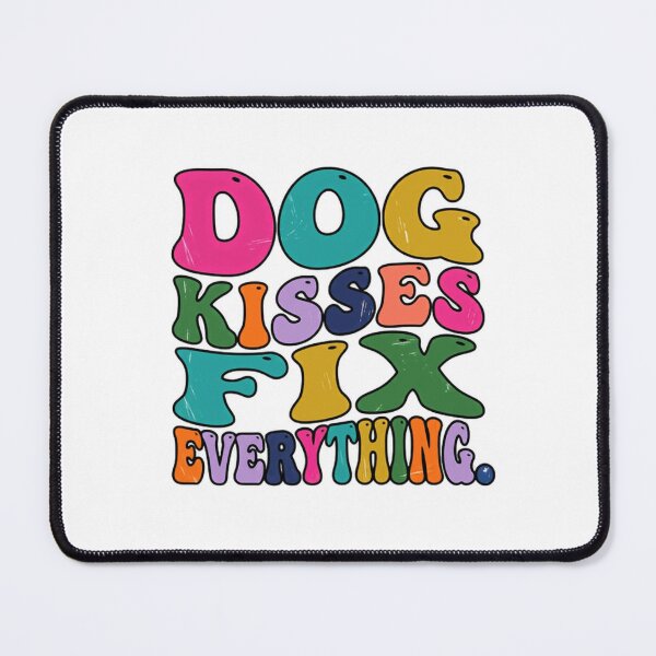 Item preview, Dog Kisses Fix Everything Pet Owner Dog Lover Canine Companion designed and sold by JonesFlora2025.