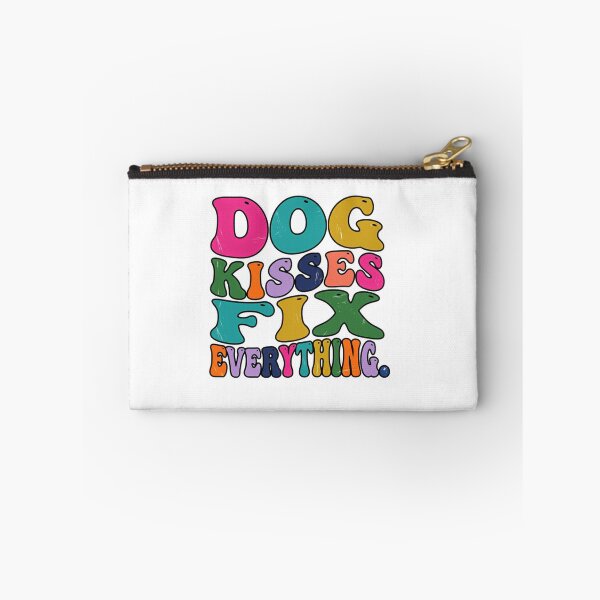 Item preview, Dog Kisses Fix Everything Pet Owner Dog Lover Canine Companion designed and sold by JonesFlora2025.