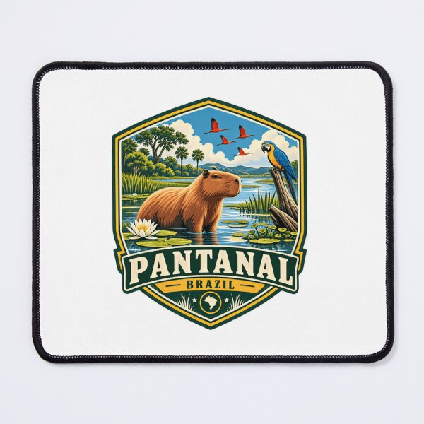 Item preview, Pantanal Brazil Capybara Wildlife Nature Travel South America designed and sold by Simsimah26Parks.
