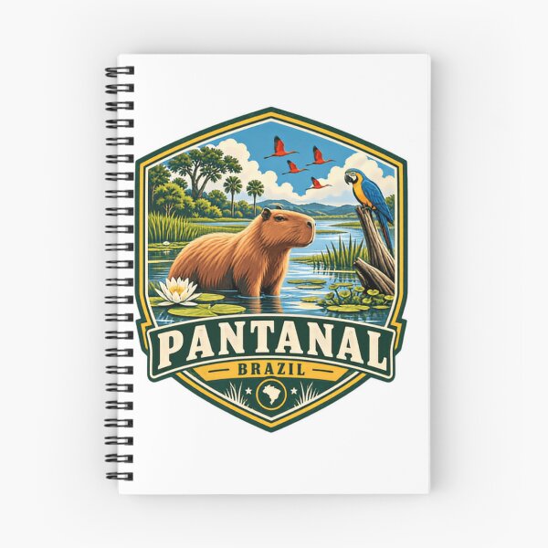 Item preview, Pantanal Brazil Capybara Wildlife Nature Travel South America designed and sold by Simsimah26Parks.