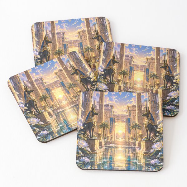 Item preview, Egyptian temple with water pond designed and sold by Helmy Dream.