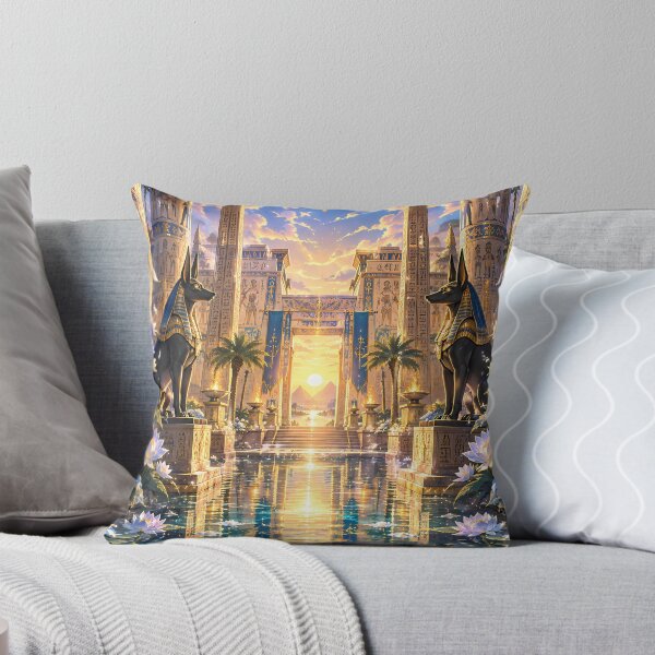 Item preview, Egyptian temple with water pond designed and sold by Helmy Dream.