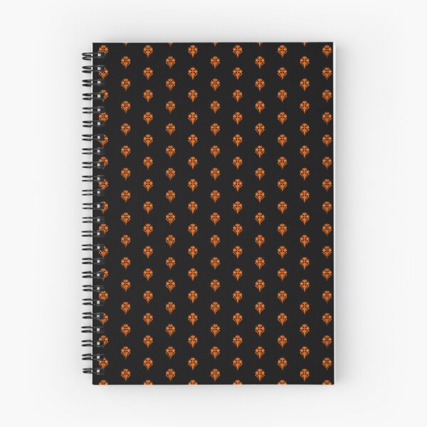 Item preview, Orange Ornate Gothic Cross Design designed and sold by pattern-archive.