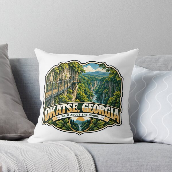 Item preview, Okatse, Georgia Path Above The Gorge Canyon Hiking Travel designed and sold by Star3NowForMe.