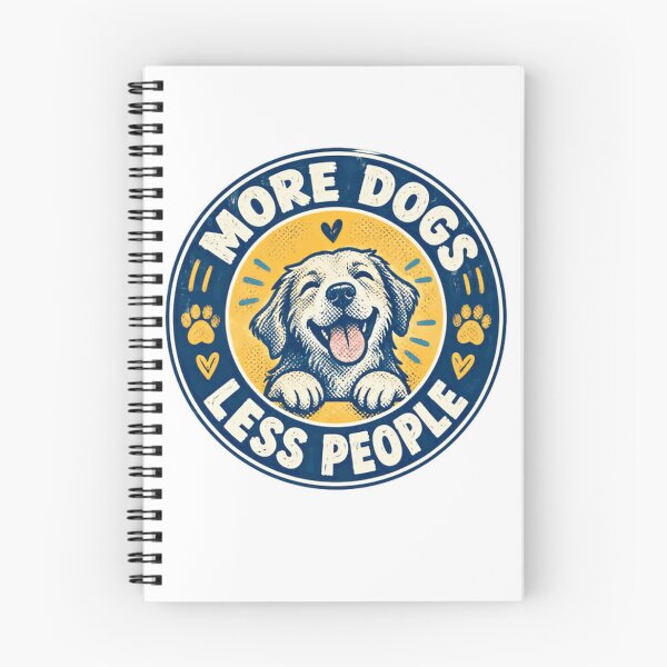 Item preview, More Dogs Less People Dog Lover Pet Owner Canine Companion designed and sold by RetroMini2026.