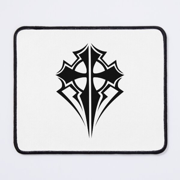 Item preview, Black Ornate Gothic Cross Design designed and sold by pattern-archive.