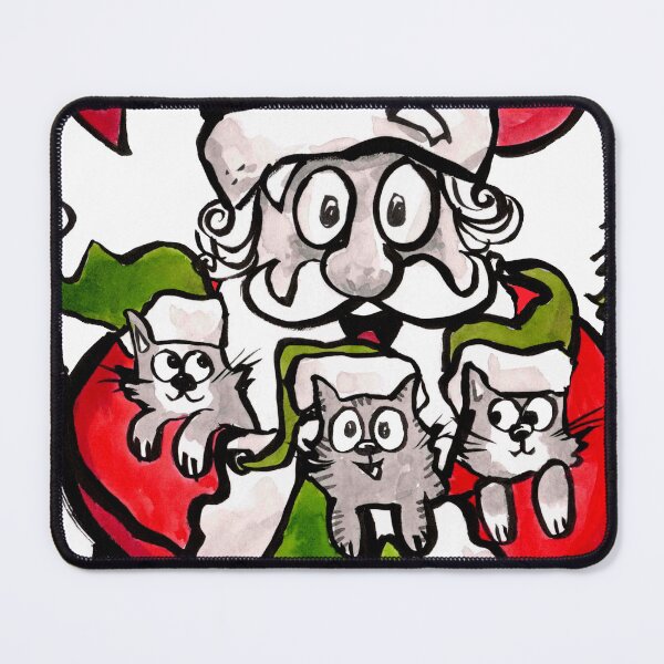 Item preview, Christmas Santa Cats designed and sold by Grasdal.