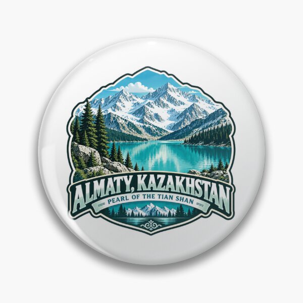 Artikelvorschau, Almaty, Kasachstan – Perle des Tian Shan-Gebirges – Reiseandenken entworfen und verkauft von Star3NowForMe.