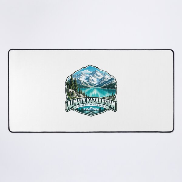 Item preview, Almaty, Kazakhstan Pearl Of The Tian Shan Mountain Travel Souvenir designed and sold by Star3NowForMe.