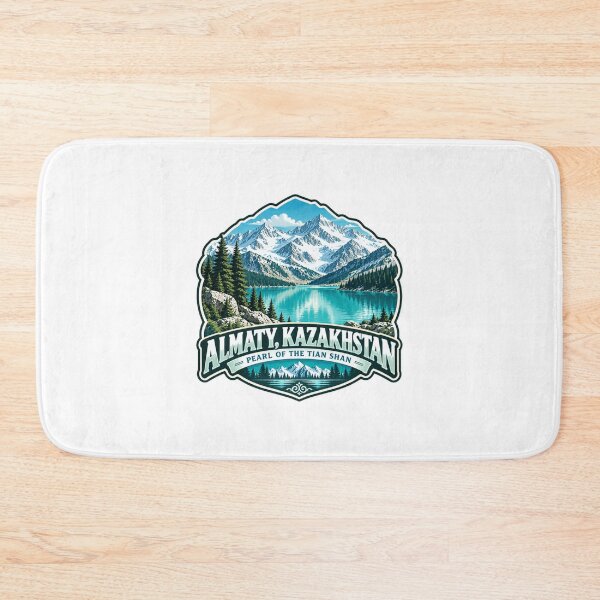 Item preview, Almaty, Kazakhstan Pearl Of The Tian Shan Mountain Travel Souvenir designed and sold by Star3NowForMe.