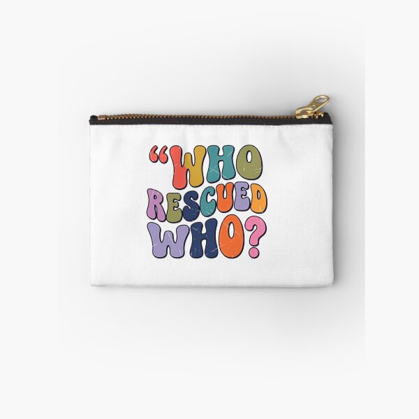 Item preview, Who Rescued Who? Animal Rescue Pet Adoption Dog Cat Parent designed and sold by JonesFlora2025.