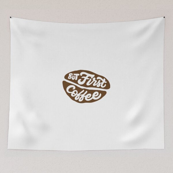 Item preview, But First Coffee Lover Morning Caffeine Drinker designed and sold by JonesFlora2025.