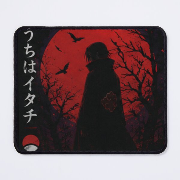Item preview, Itachi Uchiha Red Moon Aesthetic Anime Sticker designed and sold by PRIME4YOU.