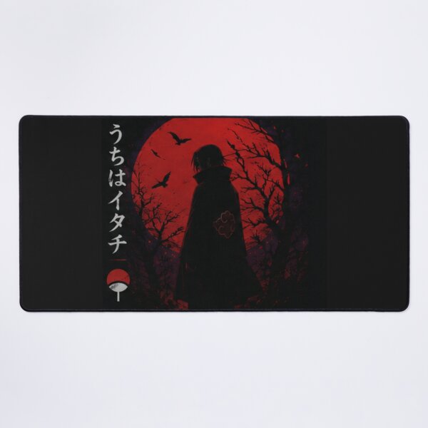 Item preview, Itachi Uchiha Red Moon Aesthetic Anime Sticker designed and sold by PRIME4YOU.