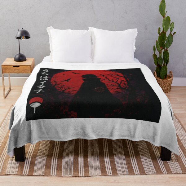 Item preview, Itachi Uchiha Red Moon Aesthetic Anime Sticker designed and sold by PRIME4YOU.
