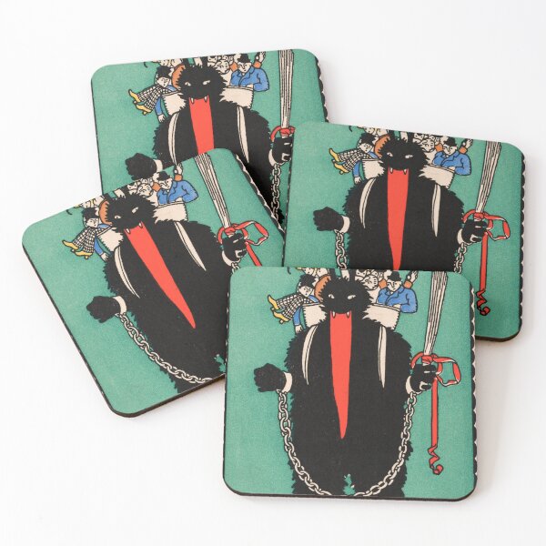 Item preview, Krampus Card by Josef Diveky, 1909 designed and sold by Exhumed Archives.