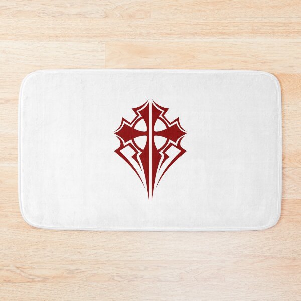Item preview, Dark Red Ornate Gothic Cross Design designed and sold by pattern-archive.