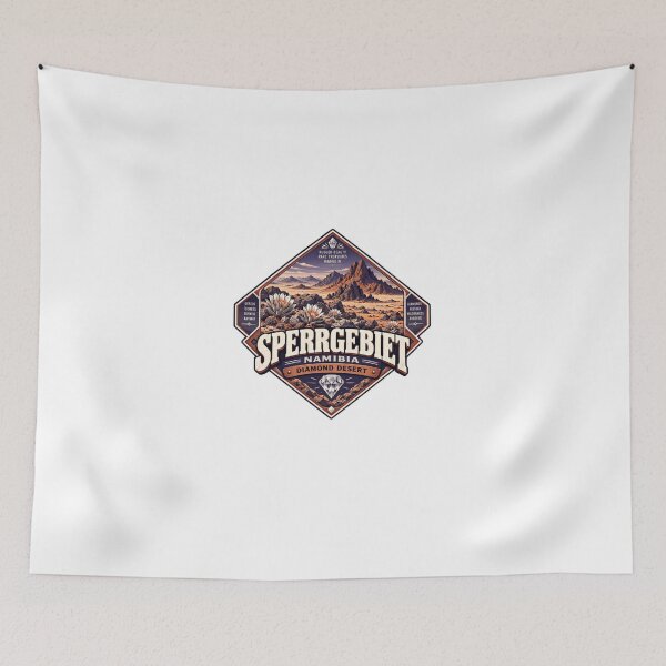Item preview, Sperrgebiet Namibia Diamond Desert African Travel Wilderness Explorer Geology designed and sold by Star3NowForMe.
