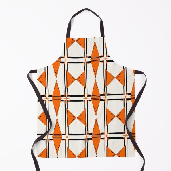 Item preview, Orange Sensibilities designed and sold by Space & Care - Art Deco GeoMetrica.