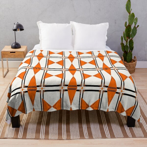 Item preview, Orange Sensibilities designed and sold by Space & Care - Art Deco GeoMetrica.