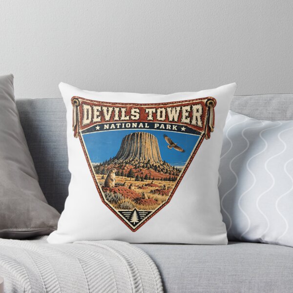 Item preview, Devils Tower National Park Wyoming Travel Explorer Souvenir designed and sold by Simsimah26Parks.