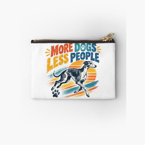 Item preview, More Dogs Less People Greyhound Sighthound Dog Lover Pet Owner Introvert Animal Lover designed and sold by RetroMini2026.
