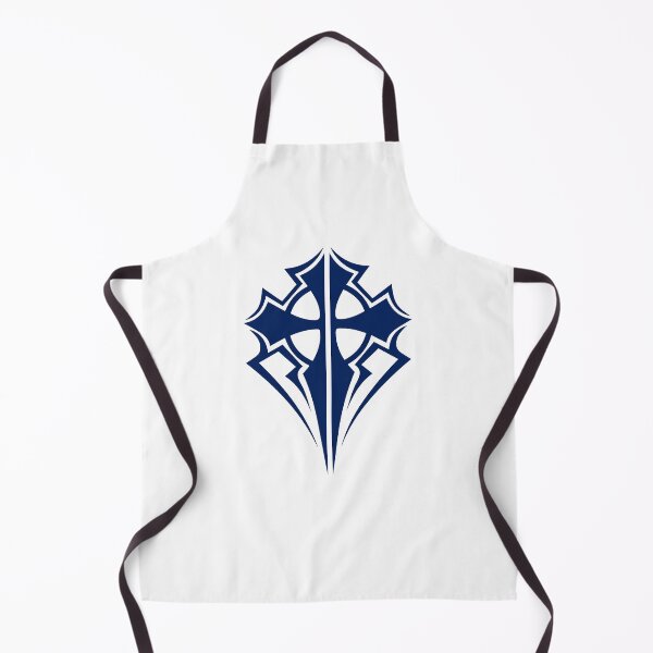 Item preview, Navy Blue Ornate Gothic Cross Design designed and sold by pattern-archive.