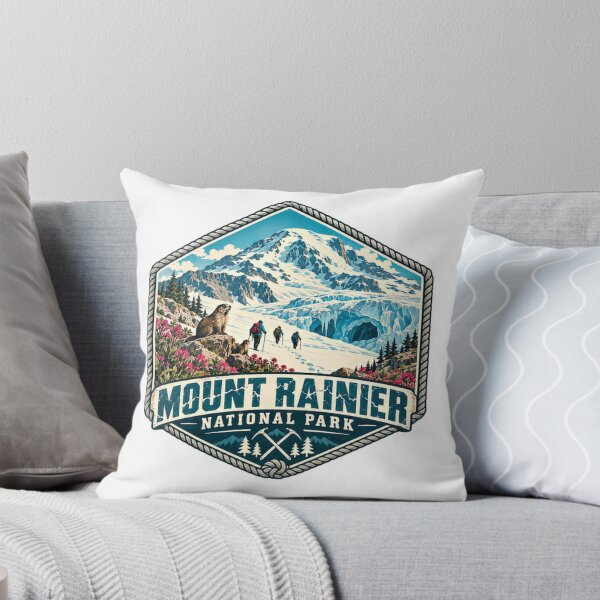 Item preview, Mount Rainier National Park Mountain Hiking Climber Explorer designed and sold by Simsimah26Parks.