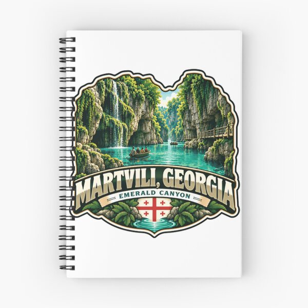 Item preview, Martvilli, Georgia Emerald Canyon Travel Souvenir Adventure Gift designed and sold by Star3NowForMe.