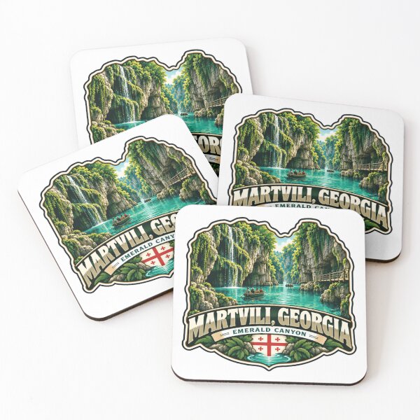 Item preview, Martvilli, Georgia Emerald Canyon Travel Souvenir Adventure Gift designed and sold by Star3NowForMe.
