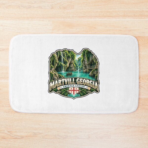 Item preview, Martvilli, Georgia Emerald Canyon Travel Souvenir Adventure Gift designed and sold by Star3NowForMe.