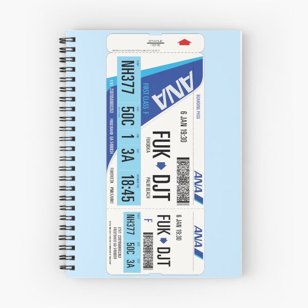 Item preview, Authentic Airline Boarding Pass to Palm Beach designed and sold by travelwitheric.