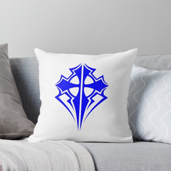Item preview, Blue Ornate Gothic Cross Design designed and sold by pattern-archive.