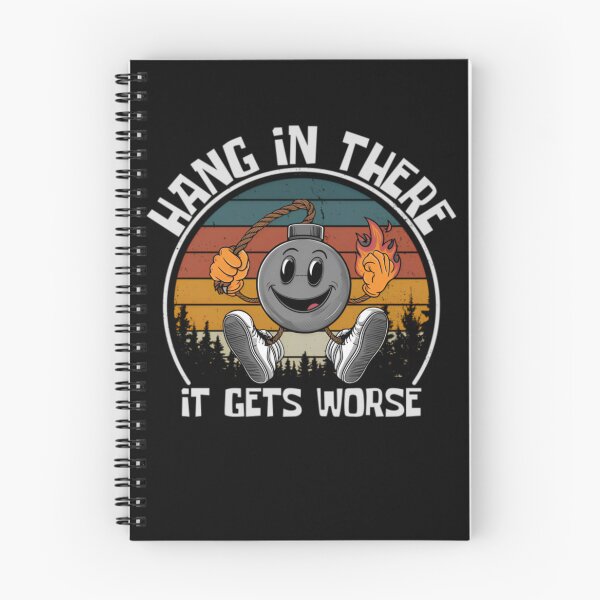Item preview, Hang In There It Gets Worse  designed and sold by loveconfident.