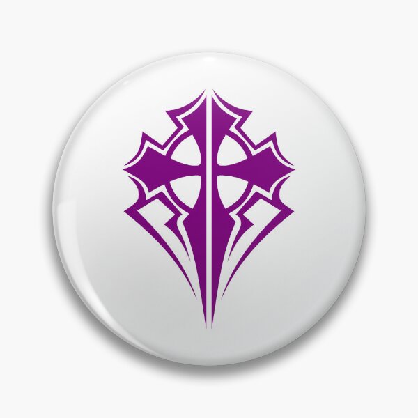 Item preview, Purple Ornate Gothic Cross Design designed and sold by pattern-archive.