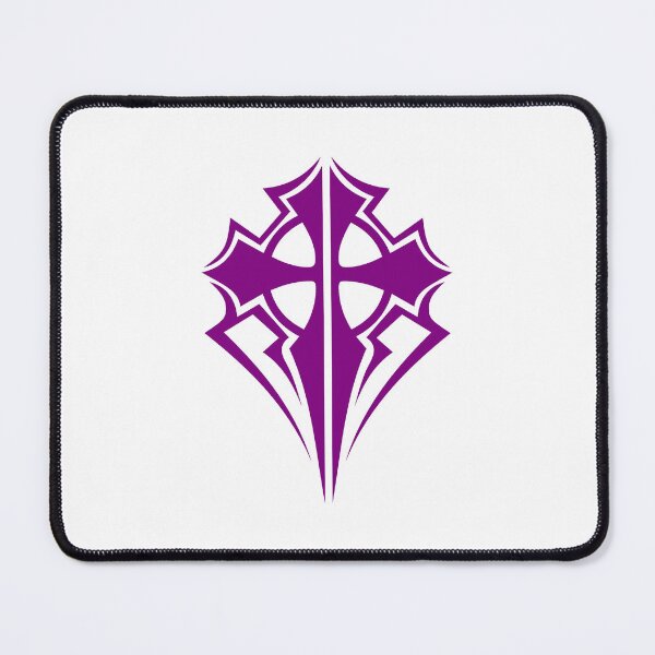 Item preview, Purple Ornate Gothic Cross Design designed and sold by pattern-archive.