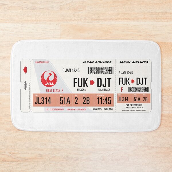 Item preview, Authentic Airline Boarding Pass to Palm Beach designed and sold by travelwitheric.