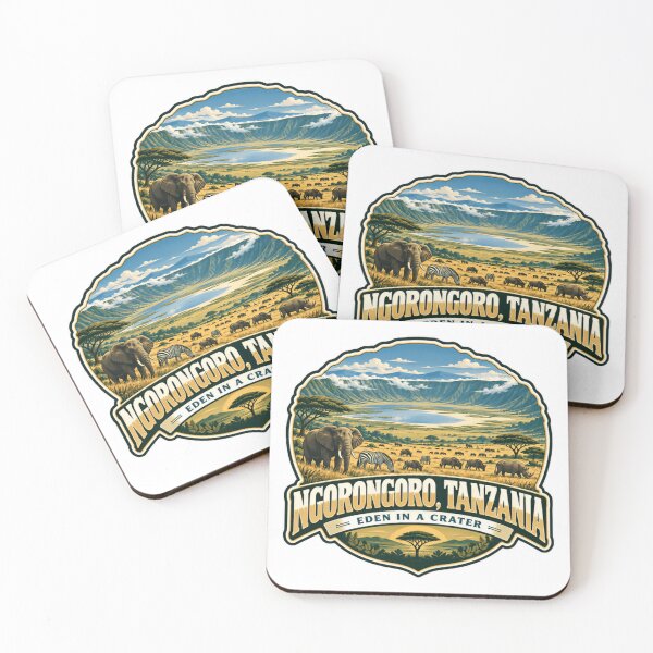 Item preview, Ngorongoro, Tanzania Eden In A Crater African Wildlife Safari Travel Vacation designed and sold by Star3NowForMe.