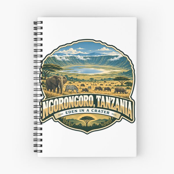 Item preview, Ngorongoro, Tanzania Eden In A Crater African Wildlife Safari Travel Vacation designed and sold by Star3NowForMe.