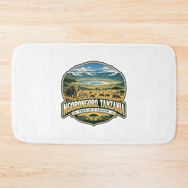 Item preview, Ngorongoro, Tanzania Eden In A Crater African Wildlife Safari Travel Vacation designed and sold by Star3NowForMe.